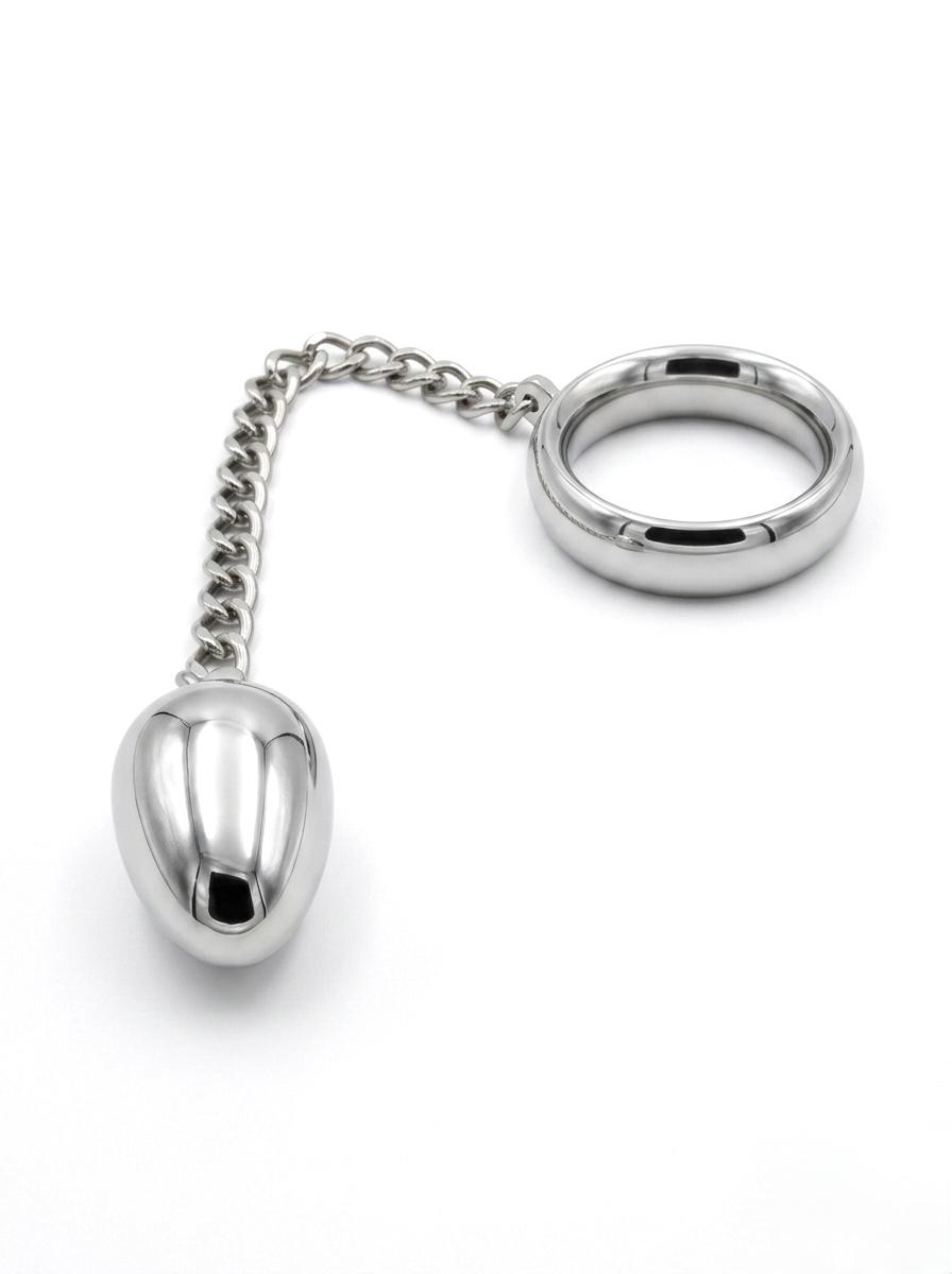 Donut C-Ring Anal Egg with Chain 40X30