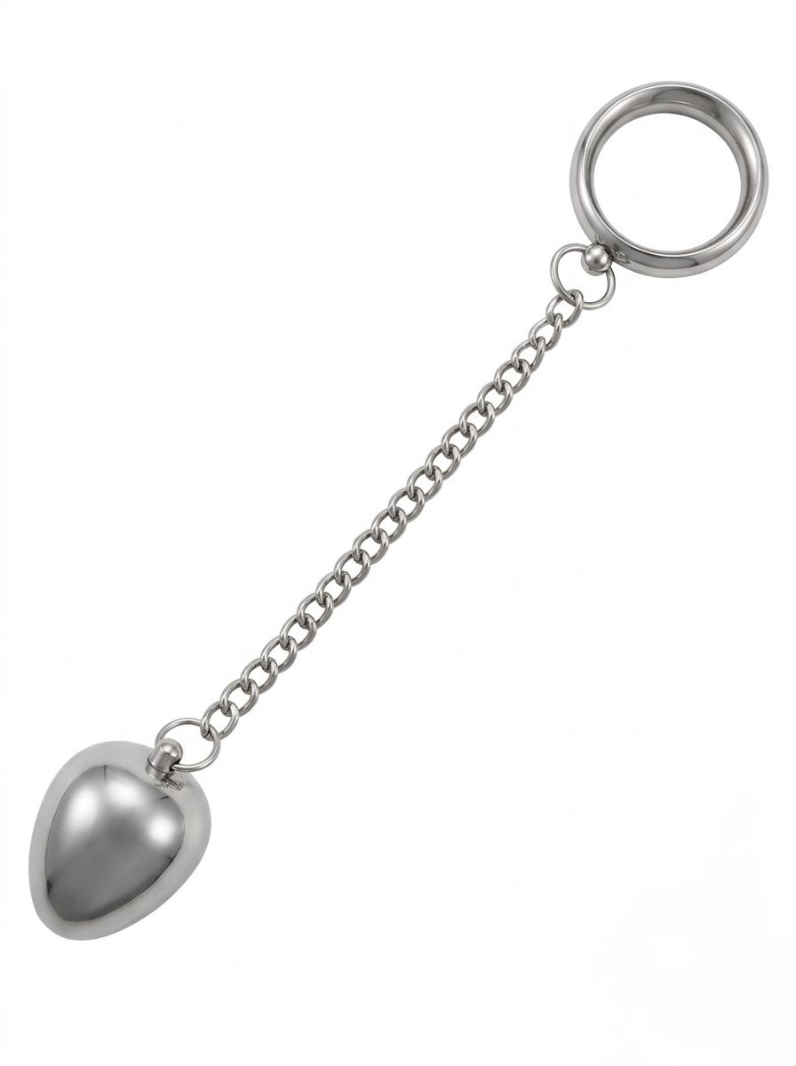 Donut C-Ring Anal Egg with Chain 45X45