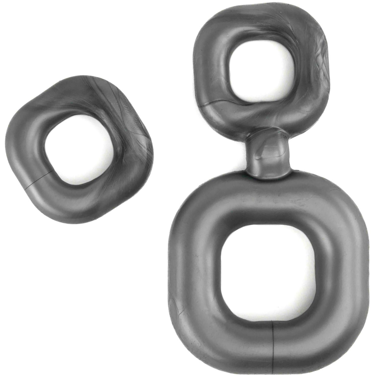 Sport Fucker Boner Kit Cockring, Silver Sport Fucker Boner Kit Cockring, Silver