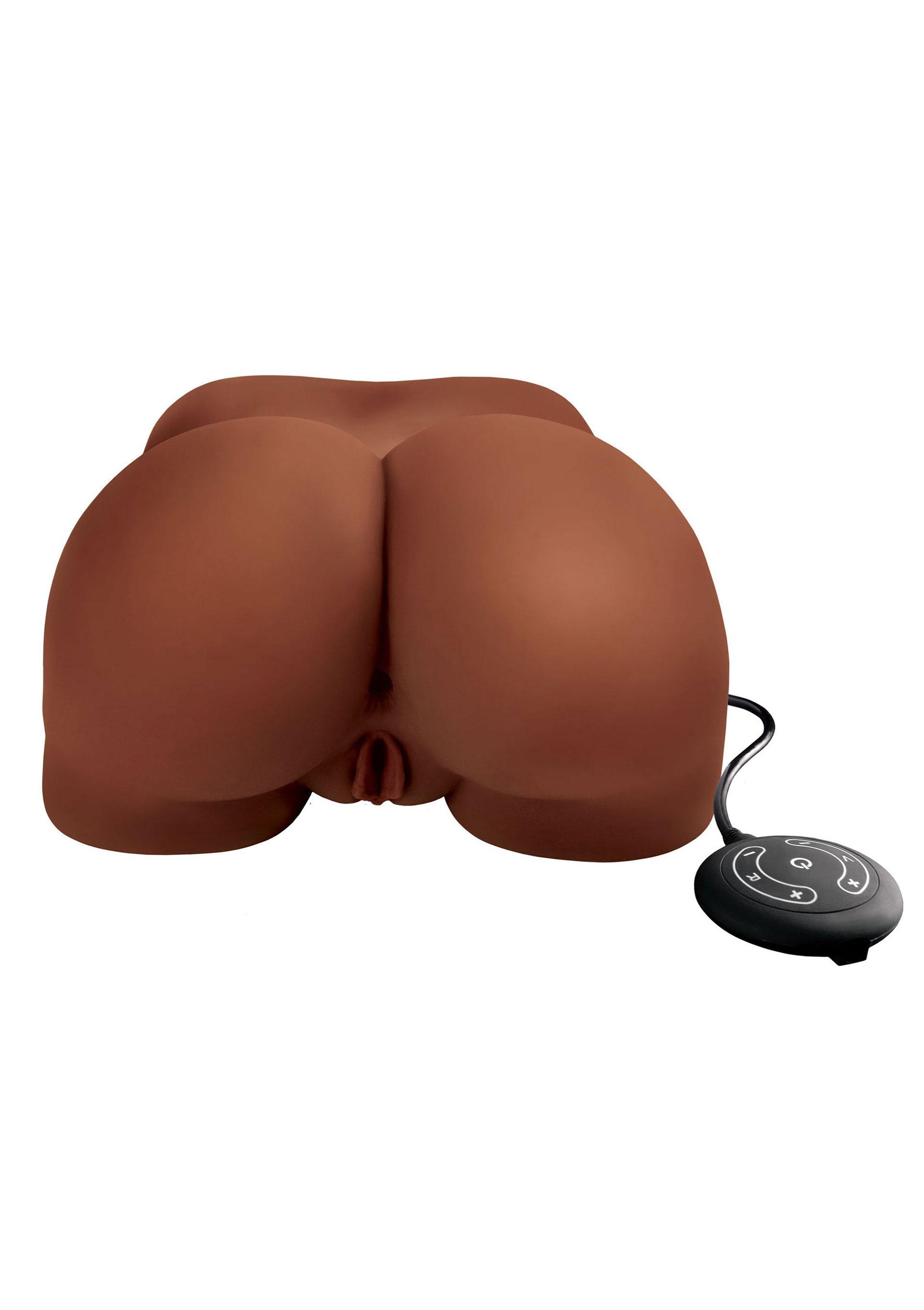 PDX Elite Milk Me Silly Vibrating Masturbator, 31 cm, Brown PDX Elite Milk Me Silly Vibrating Masturbator, 31 cm, Brown