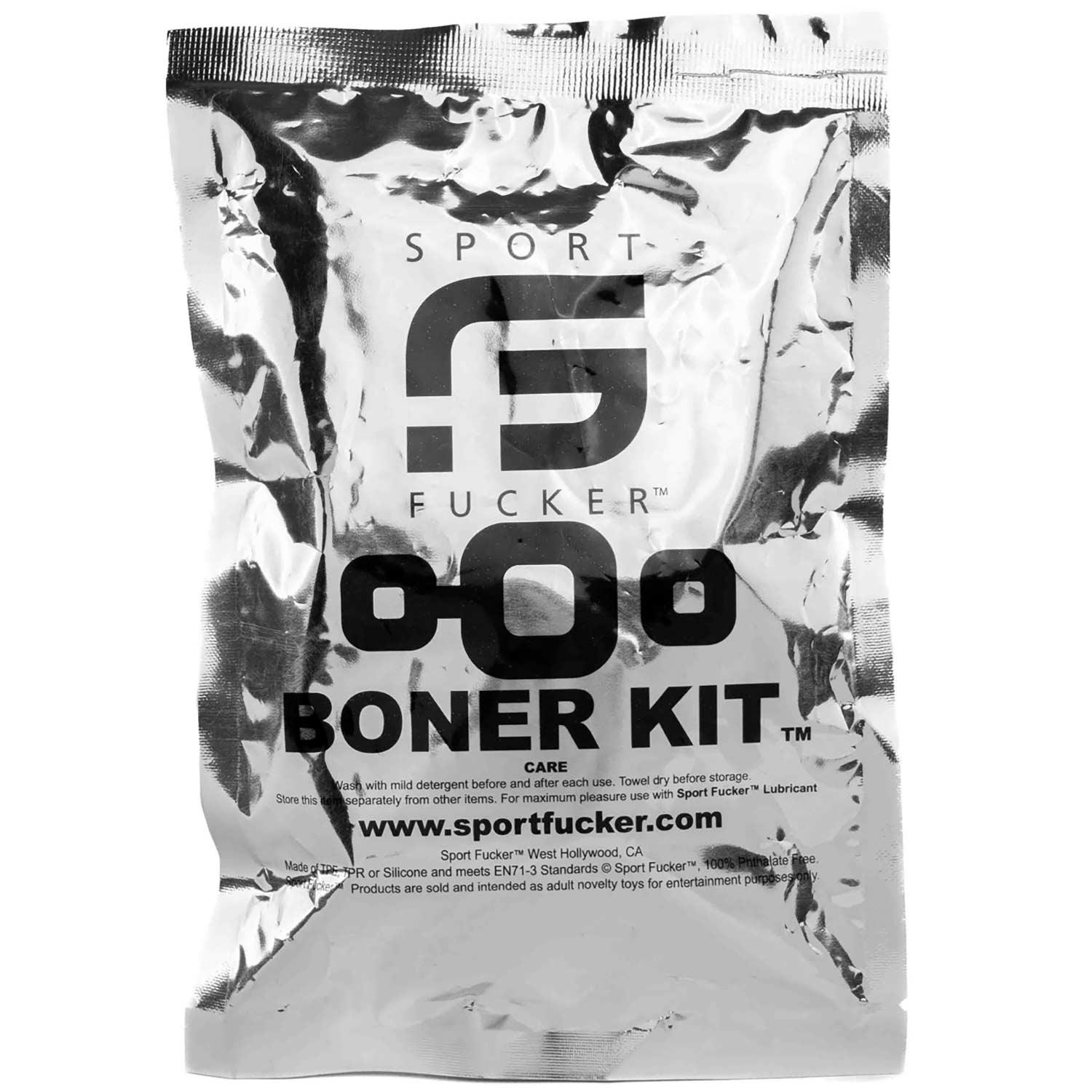 Sport Fucker Boner Kit Cockring, Silver Sport Fucker Boner Kit Cockring, Silver