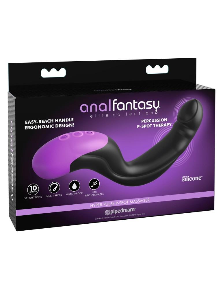 Pipedream Hyper-Pulse P-Spot Massager Black & Purple