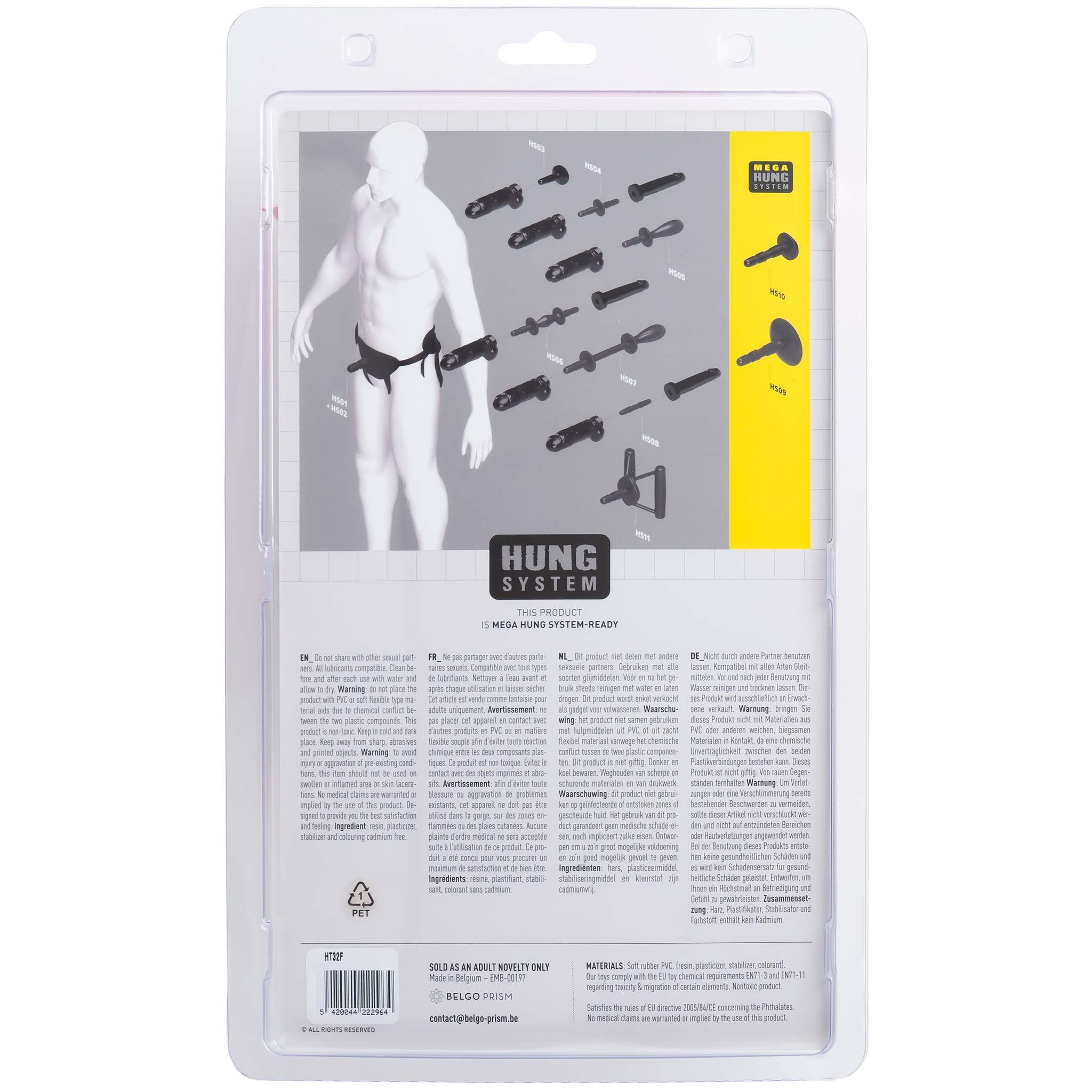 Hung System Dildo Lil S, 18 cm, Flesh