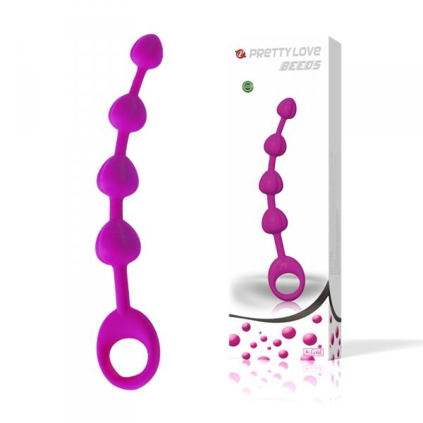 Pretty Love Beeds, Purple, 19 cm