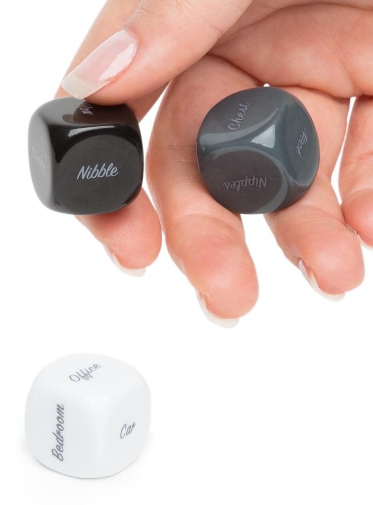 Fifty Shades of Gray Play Nice - Kinky Dice for Couples