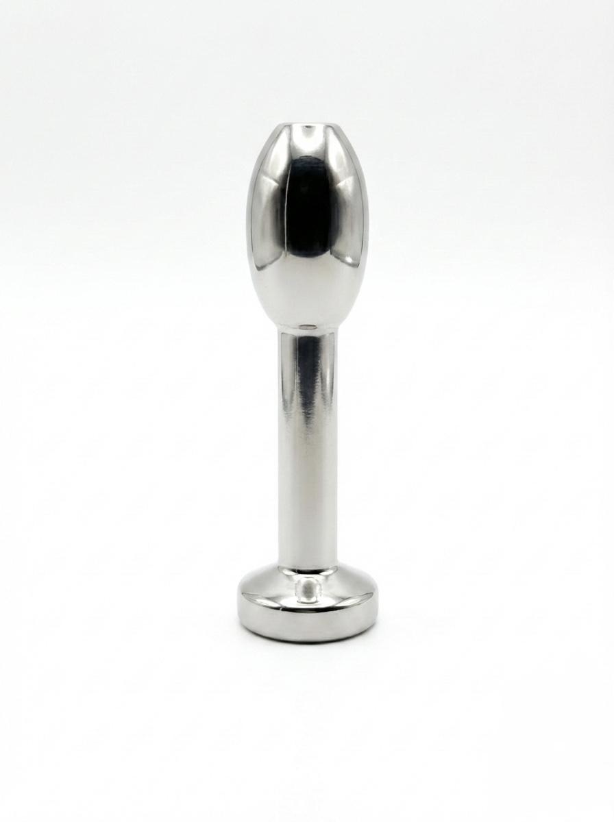 Penis Plug Teardrop Metal 4.5 cm x 12 mm Stainless Steel