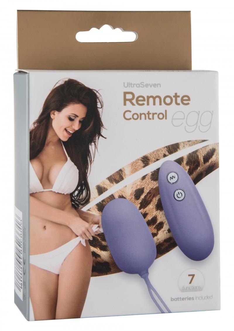 Ultra Seven Remote Control Vibr. Egg, Blue