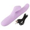 Sweet Smile Thrusting Pearl Vibrator, 24 cm, Purple