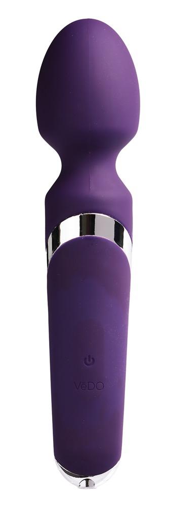 VeDO Wanda Massage Wand, 23,9 cm, Purple