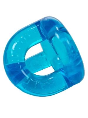 Sport Fucker Half Guard Cockring/Ball Stretcher, Ice Blue