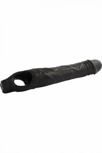 TSX Scrotamax Extender, Penis Extension, 25 cm, black
