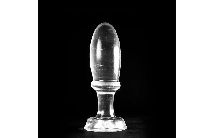 ZIZI XXX Egg Cup Butt Plug, 10 cm, Clear