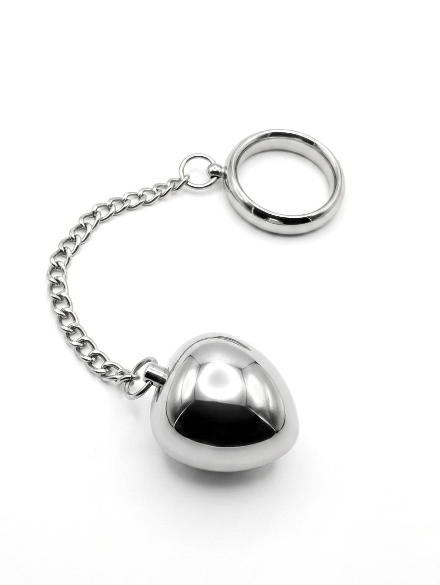 Donut C-Ring Anal Egg with Chain 50X50