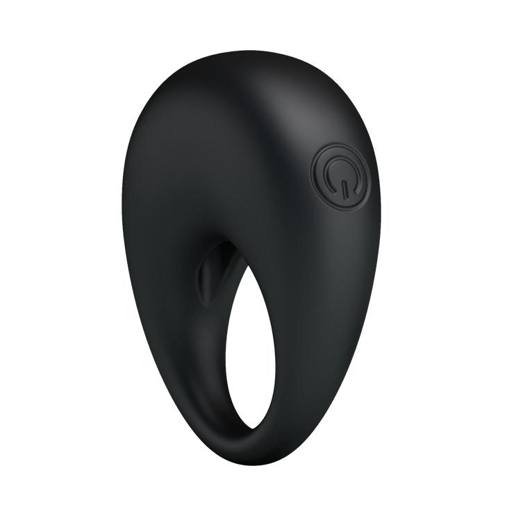 PRETTY LOVE - Trap, Cock ring with vibration, silicone,  3 LR41 batteries, ':27mm  L:56mm