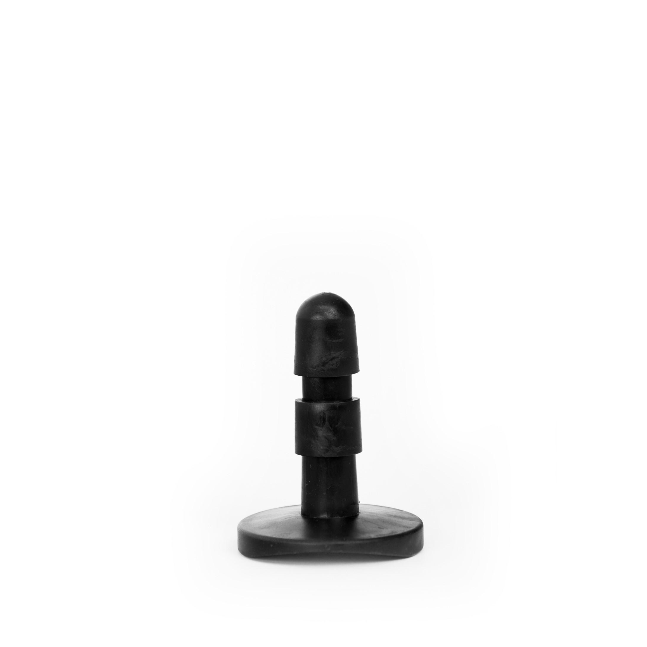 Hung System Insert Plug Strap On, 10 cm, Black