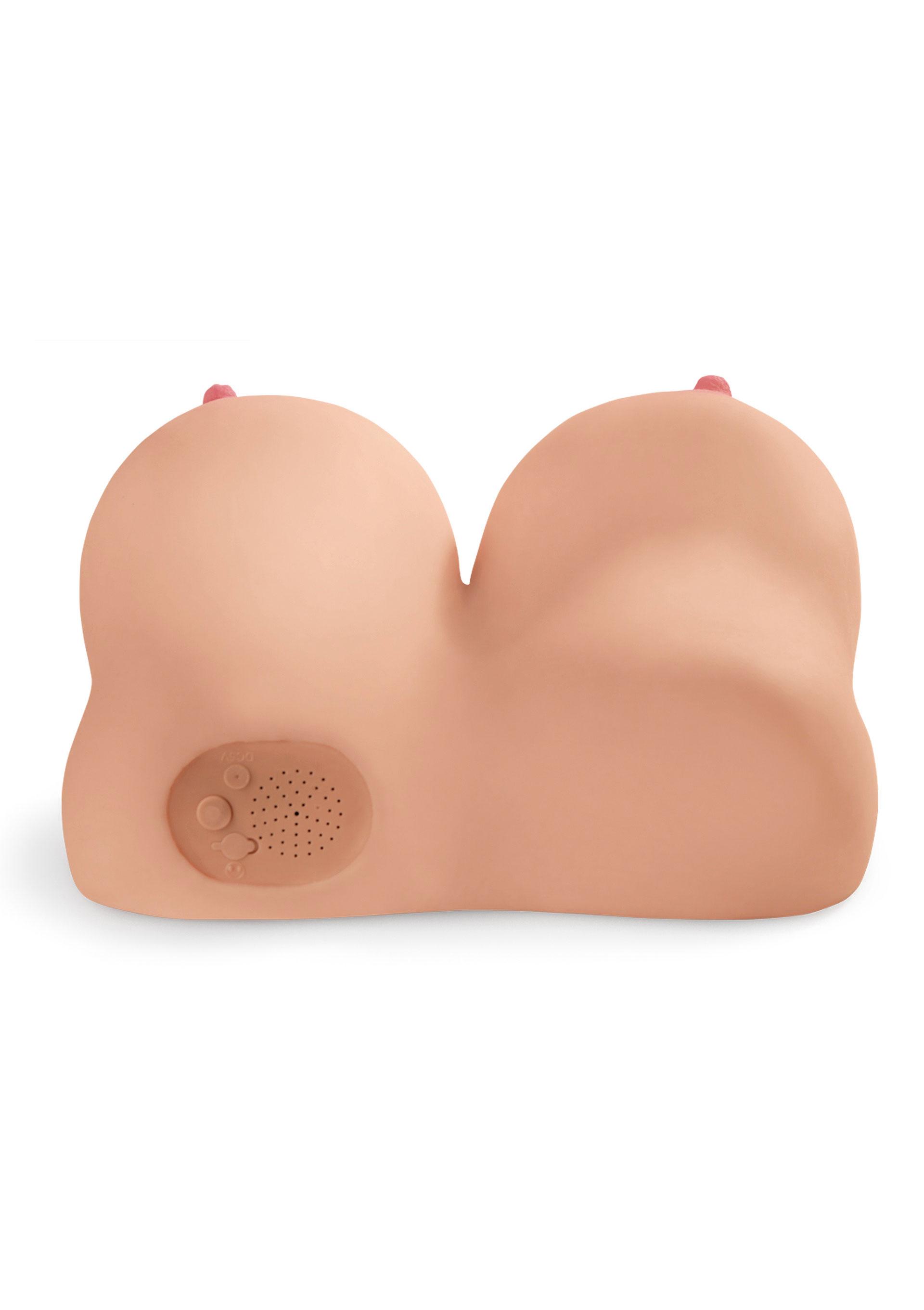 Pipedream Interactive Titty Fuck-Her Masturbator, Flesh Pipedream Interactive Titty Fuck-Her Masturbator, Flesh