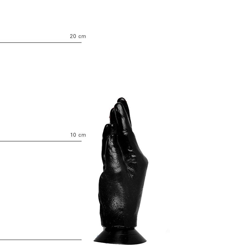 All Black Butt Plug Fist, 20 cm All Black Butt Plug Fist, 20 cm