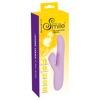 Sweet Smile Thrusting Pearl Vibrator, 24 cm, Purple