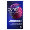 Durex Intense Orgasmic Condoms 10pcs, Nubbed and Ripped, with Reservoir, Ø 56mm, 195mm
