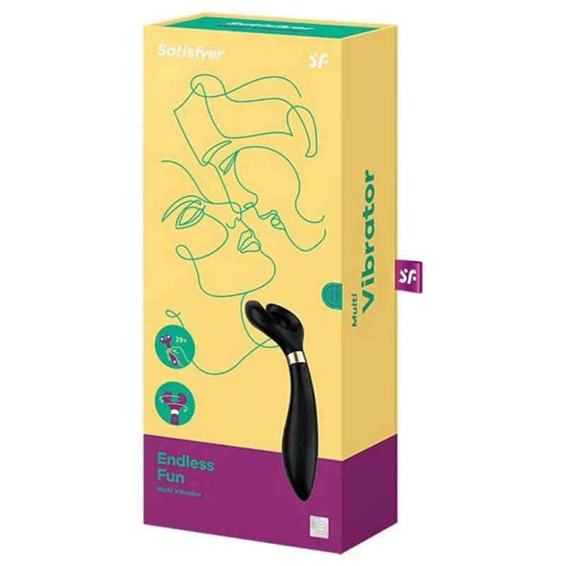 Satisfyer - Partner Multifun 3 Vibrator, Black