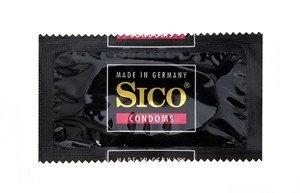 SICO Color, Latex, 4 Colors & Flavors, 18 cm (7 in), Ø 5,2 cm (2,0 in), 100 Condoms