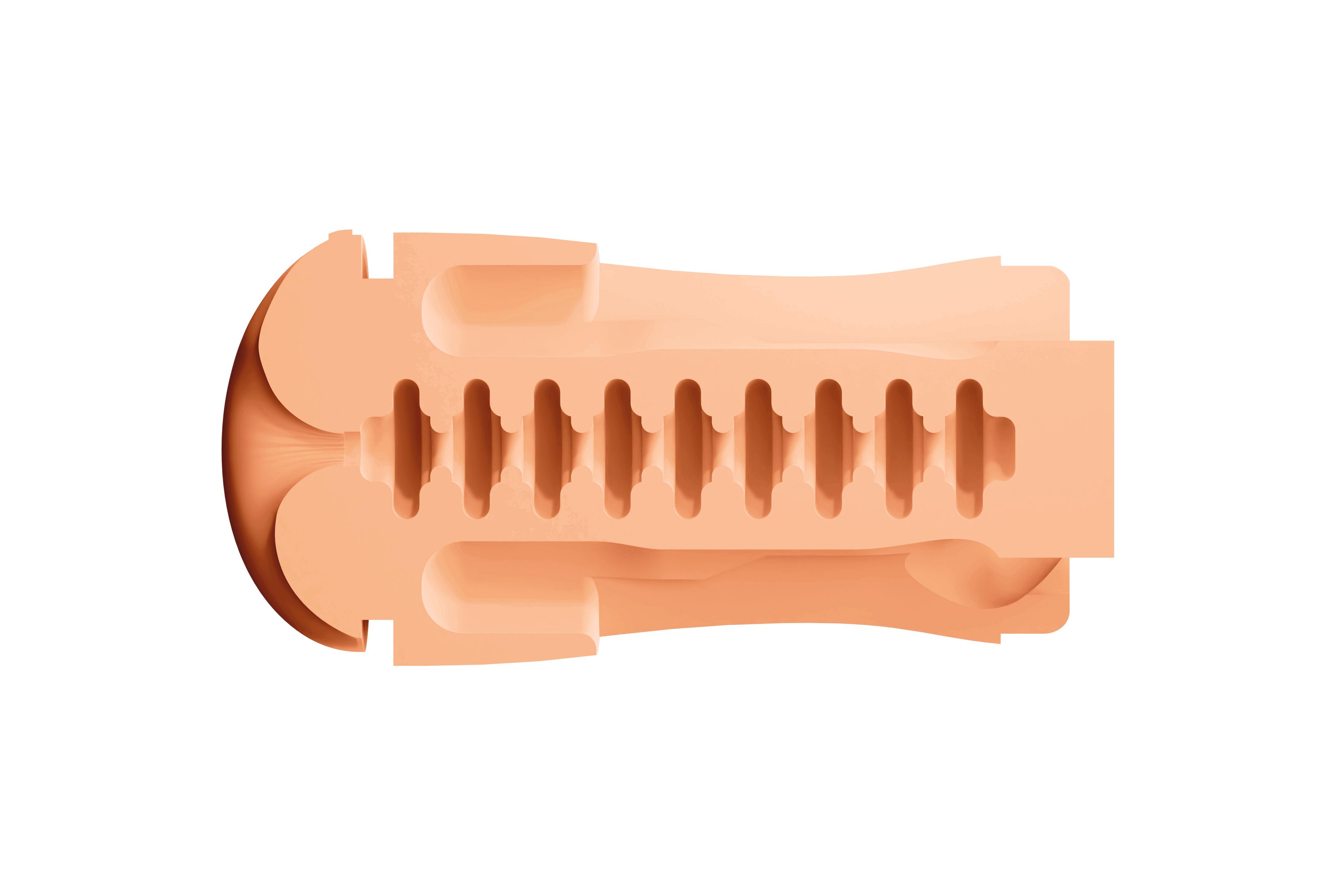 MAXTASY - Realistic Nude Sleeve For Vibration Master MAXTASY - Realistic Nude Sleeve For Vibration Master