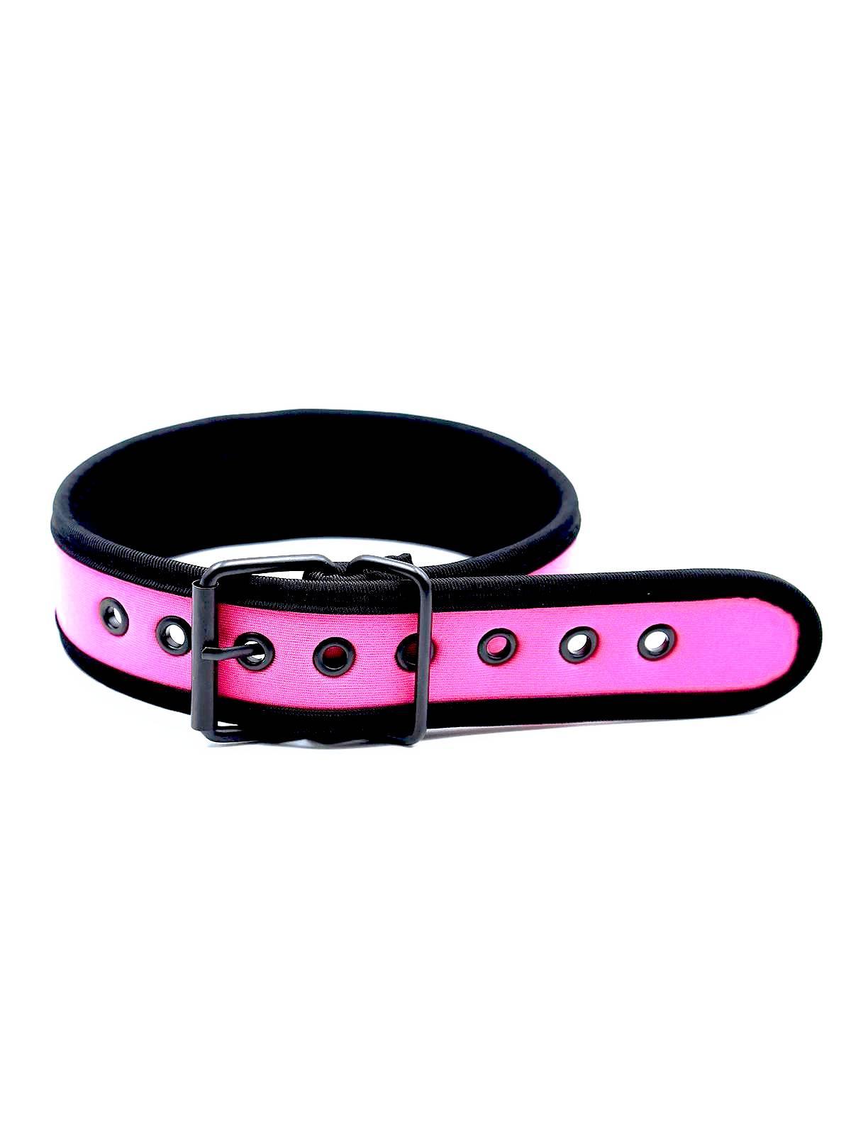 Rude Rider Neoprene Puppy Collar Rose