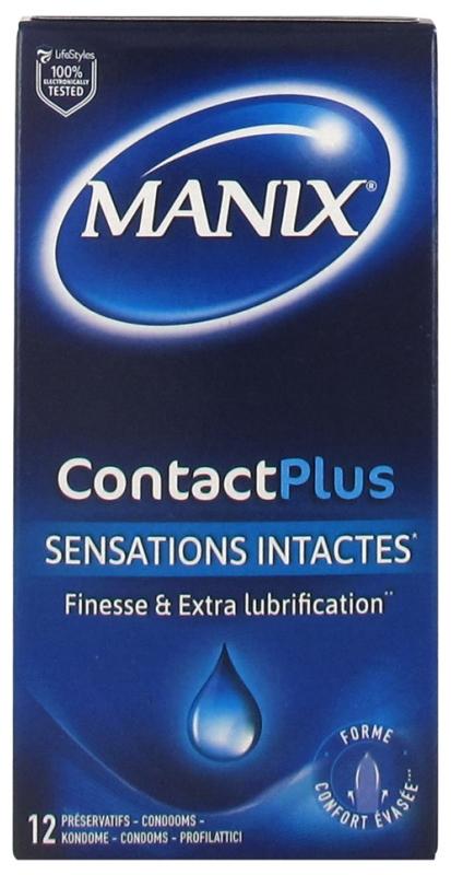 Manix ContactPlus Sensations Intactes, 12 condoms, 18 cm Manix ContactPlus Sensations Intactes, 12 condoms, 18 cm