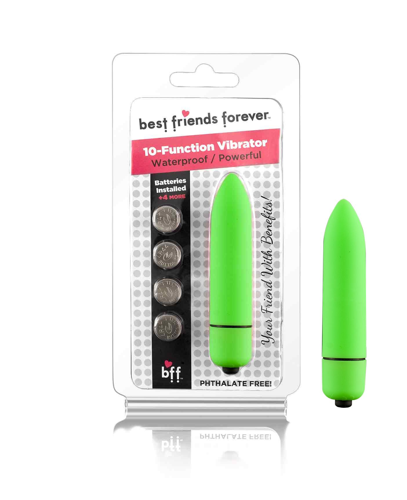 SI IGNITE BFF Bullet with Vibration, 6,35 cm, Green