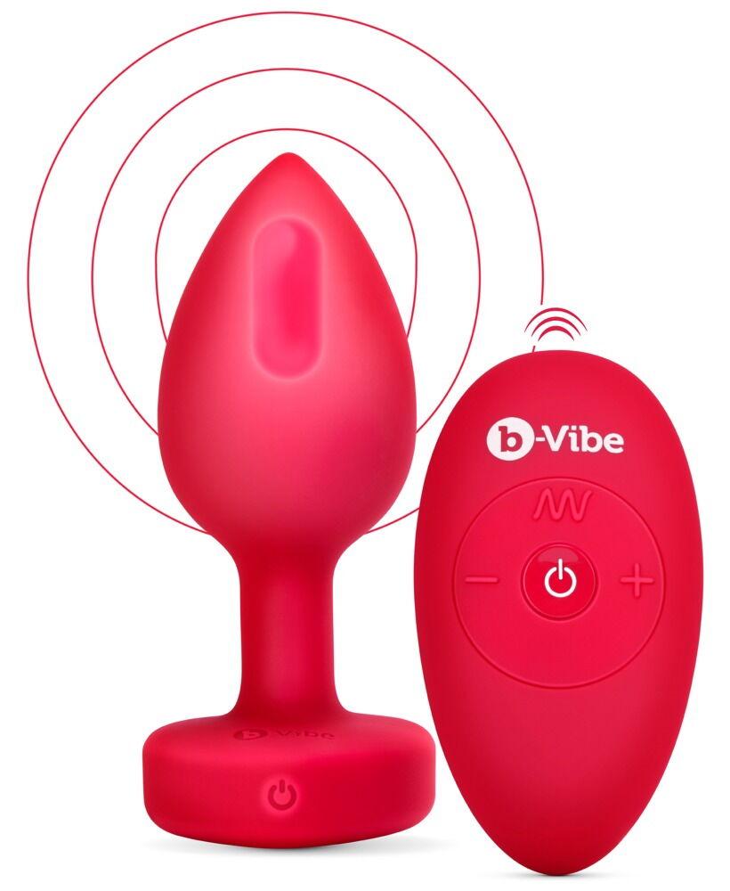 Vibrating heart Butt Plug