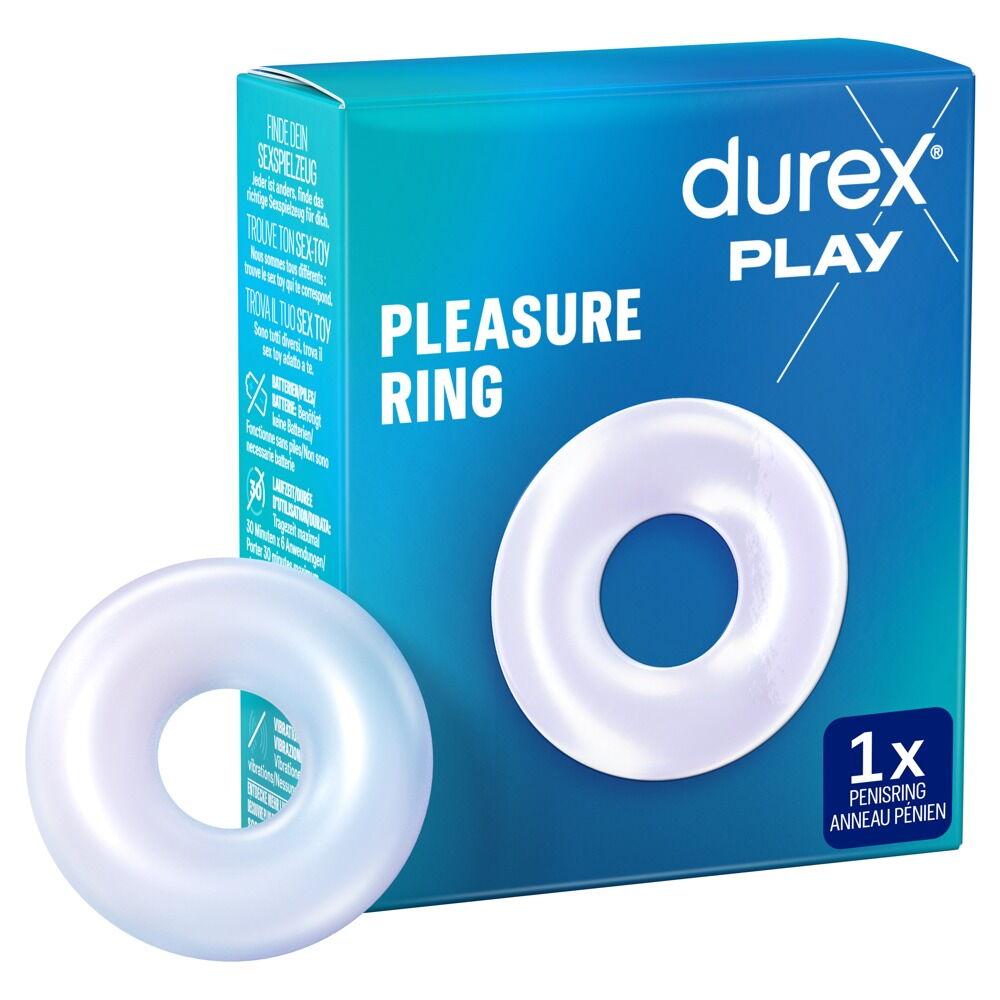 Durex Pleasure Ring, Cockring, Clear Durex Pleasure Ring, Cockring, Clear