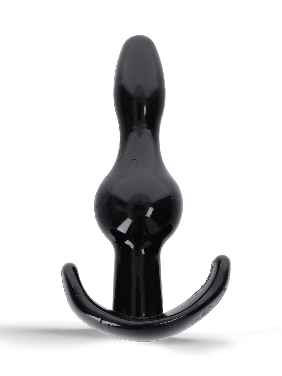 Rude Rider Mini Anal Plug Black Rude Rider Mini Anal Plug Black