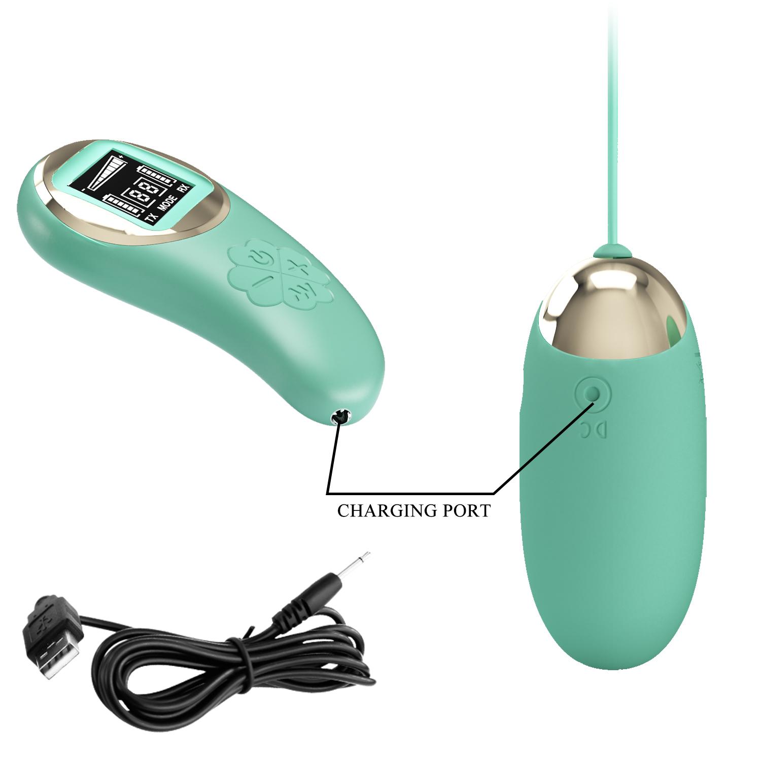 PRETTY LOVE - Stavros the Great Mina - Egg Vibrator - Green