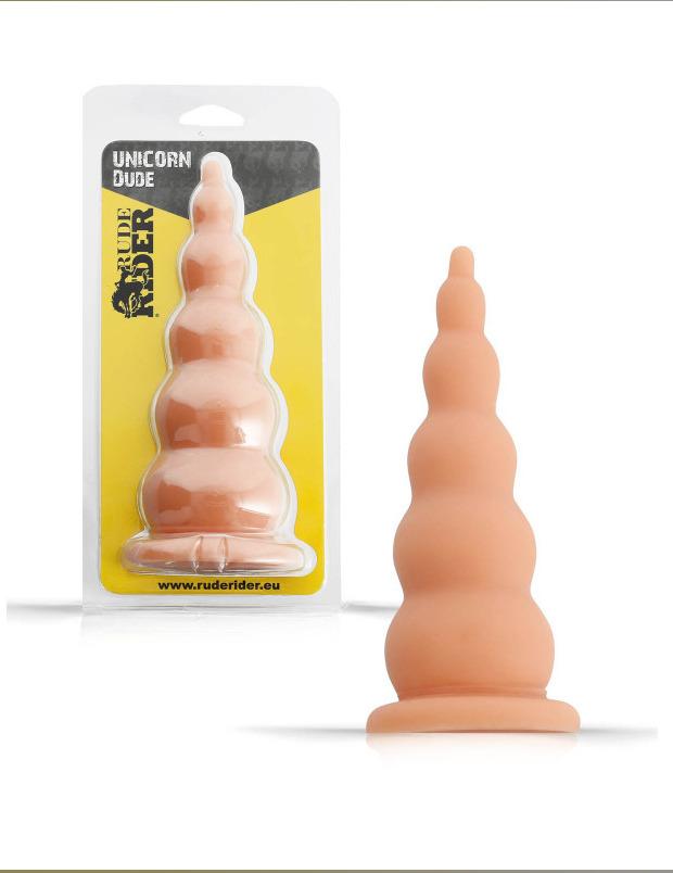 Rude Rider Unicorn Dude, 19 cm, Flesh