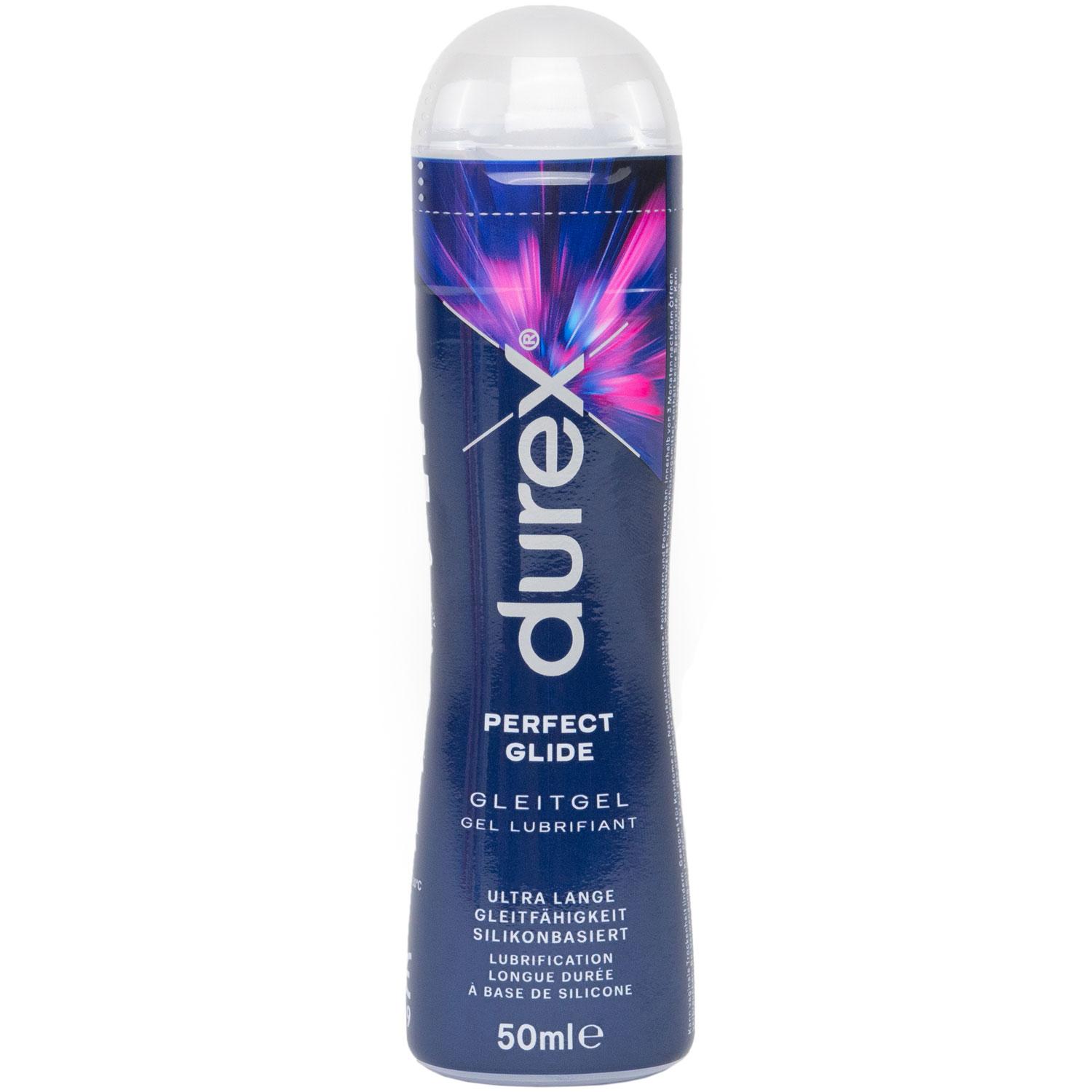 Durex Perfect Glide Lubricant, Silicone Based Anal Sex Lubricant, 50 ml