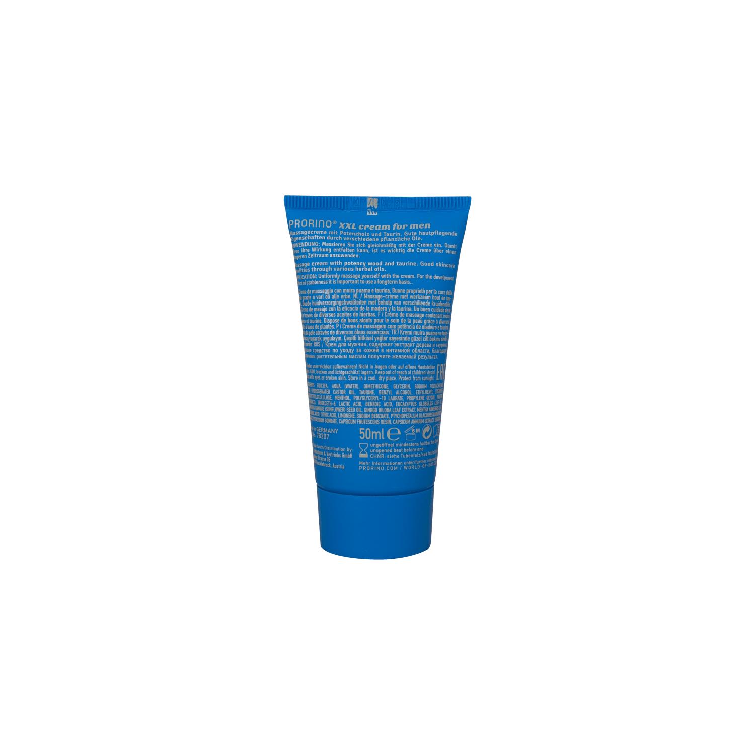 Prorino XXL Cream for men NEW Formula, 50ml