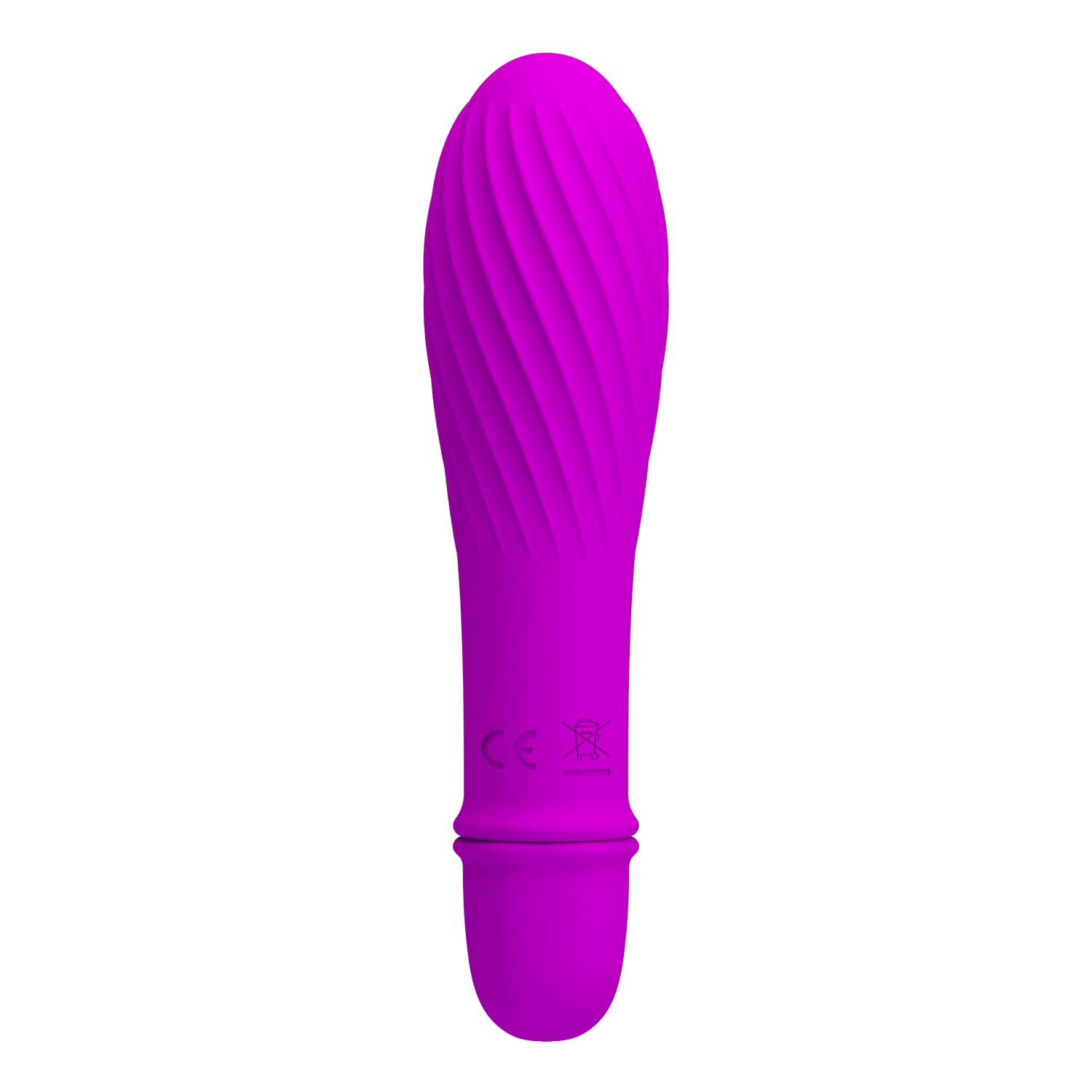 PRETTY LOVE - Solomon, 10 Functions of vibration, 1 AAA battery, silicone, waterproof L:123mm ':29mm