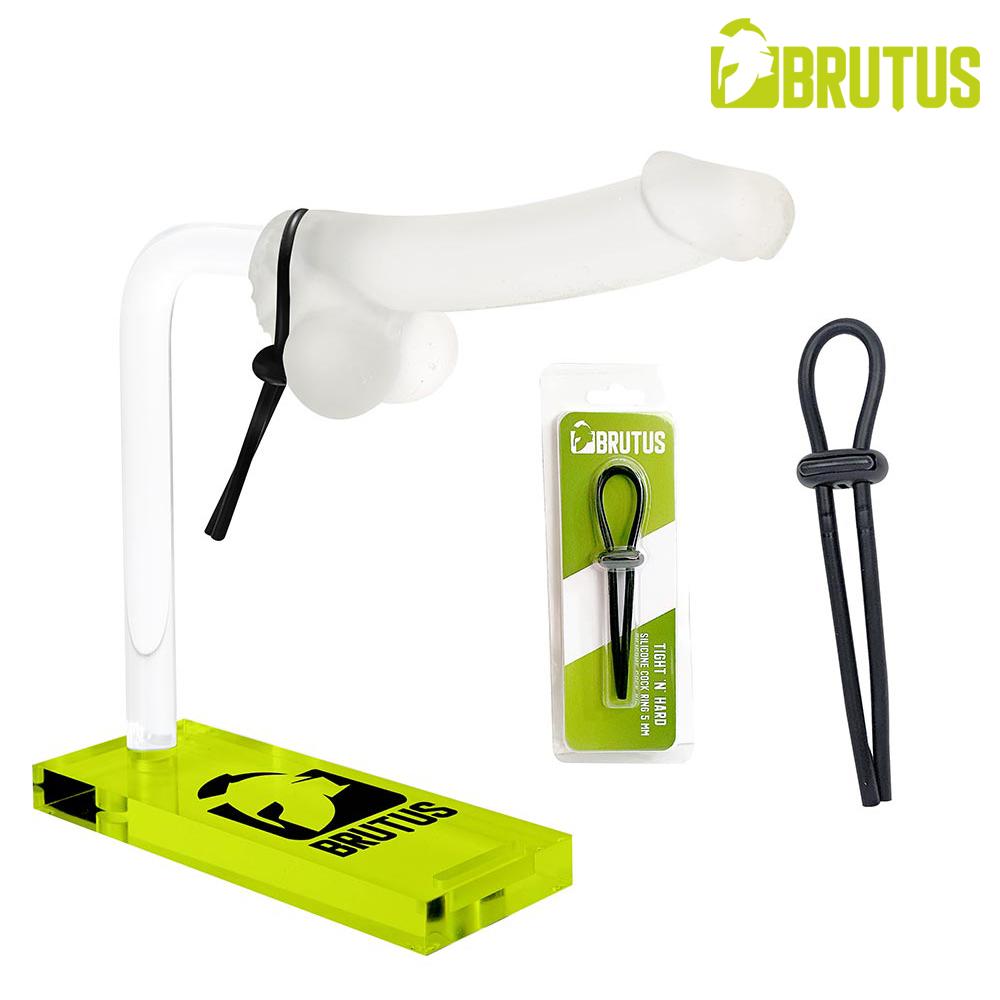 BRUTUS Tight 'N' Hard - Adjustable Silicone Cockstrap