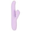 Sweet Smile Thrusting Pearl Vibrator, 24 cm, Purple