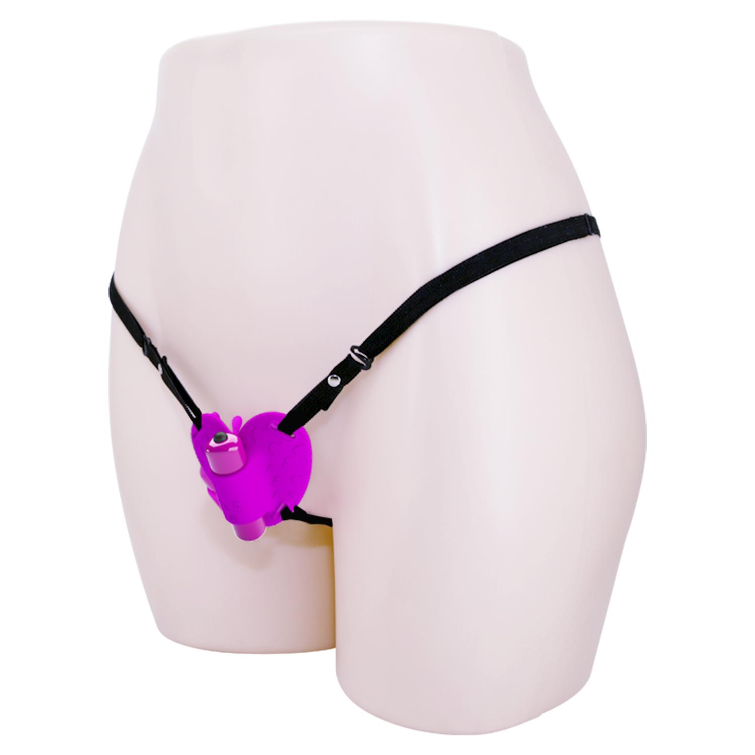 PRETTY LOVE - Heartbeat, Silicone strap on, 10 functions of vibration, 1AAA battery. 72*40 PRETTY LOVE - Heartbeat, Silicone strap on, 10 functions of vibration, 1AAA battery. 72*40