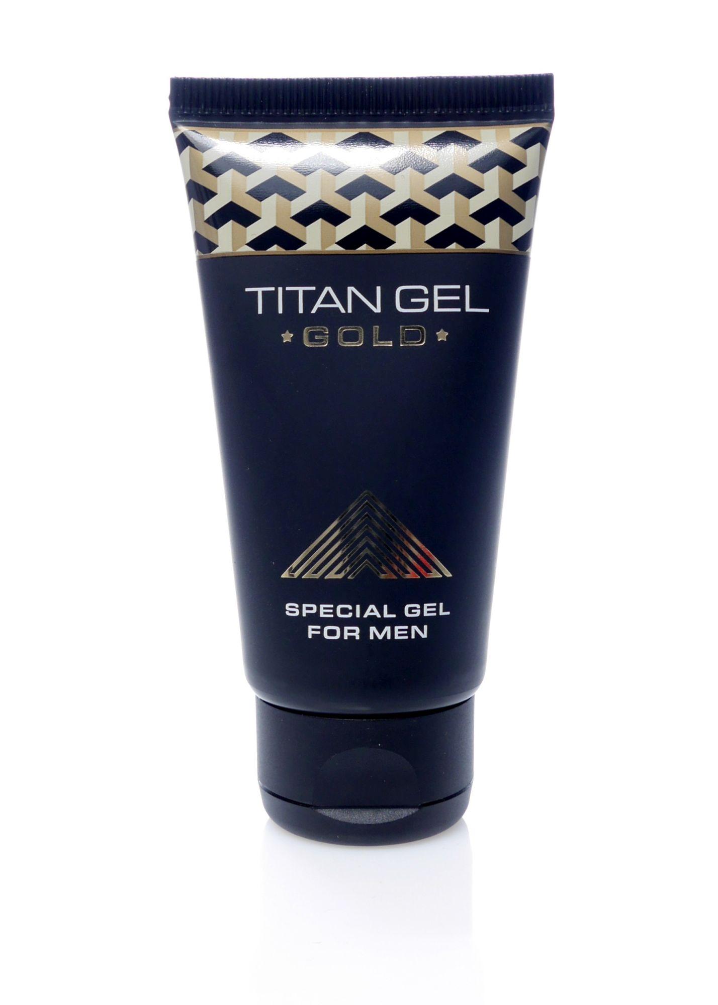 Tantra Titan Gel Gold, PREMIUM Male Enhancement Gel Lubricant 50ml (Original)