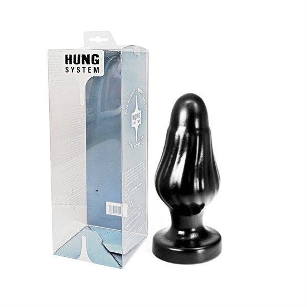 Hung System Butt Plug Corny, 23 cm, Black Hung System Butt Plug Corny, 23 cm, Black