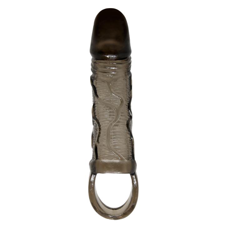 BAILE - Brayden, Penis extended Sleeve, super-stretchy TPR material ':37mm L:165mm BAILE - Brayden, Penis extended Sleeve, super-stretchy TPR material ':37mm L:165mm