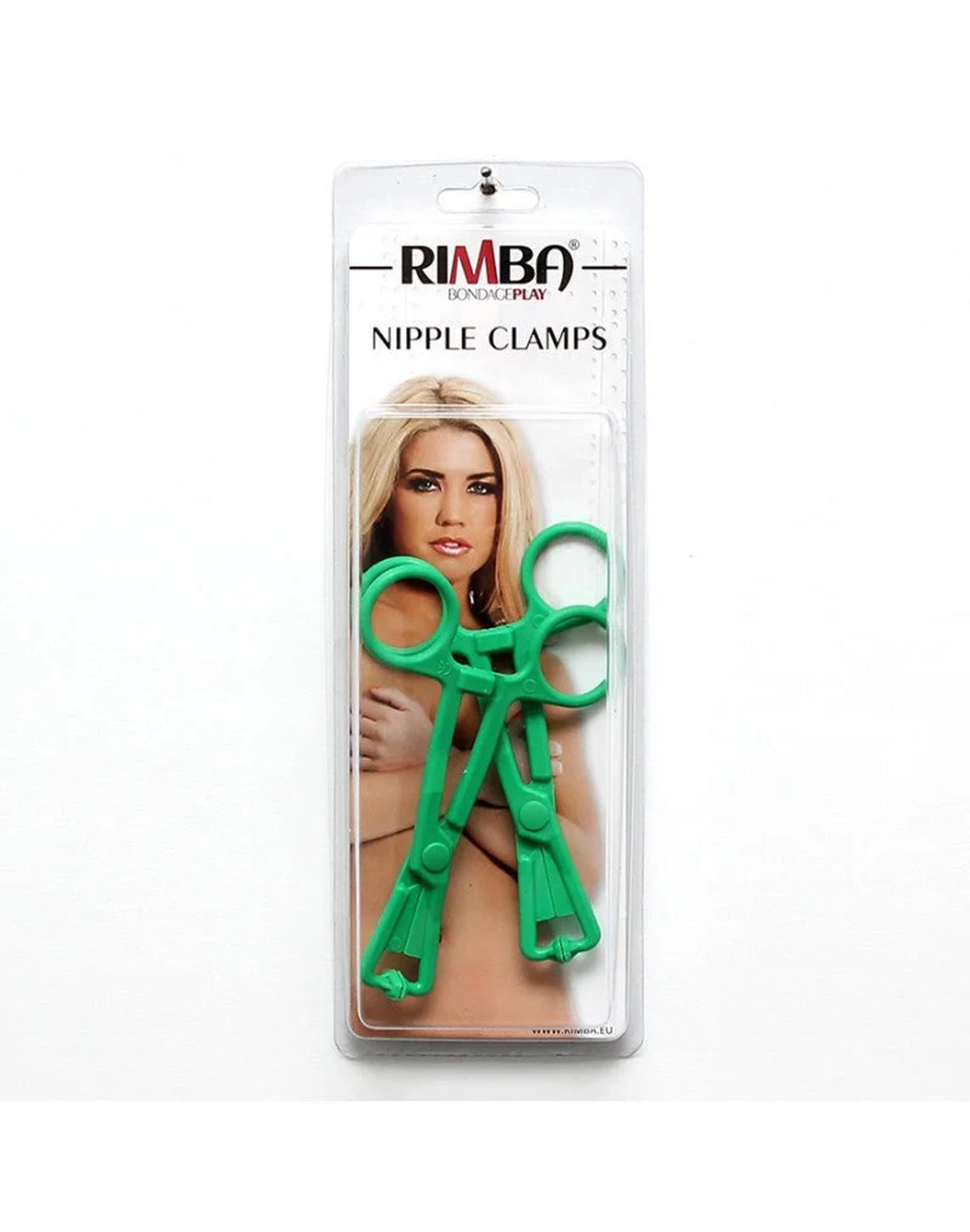 RIMBA - Nipple Clamps Scissor - Green