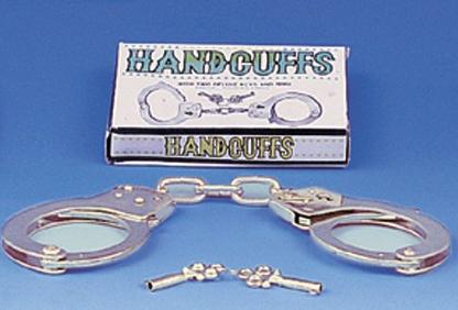 Seven Creations High Quality Steel Handcuffs, L: 12 cm (4,7 in)