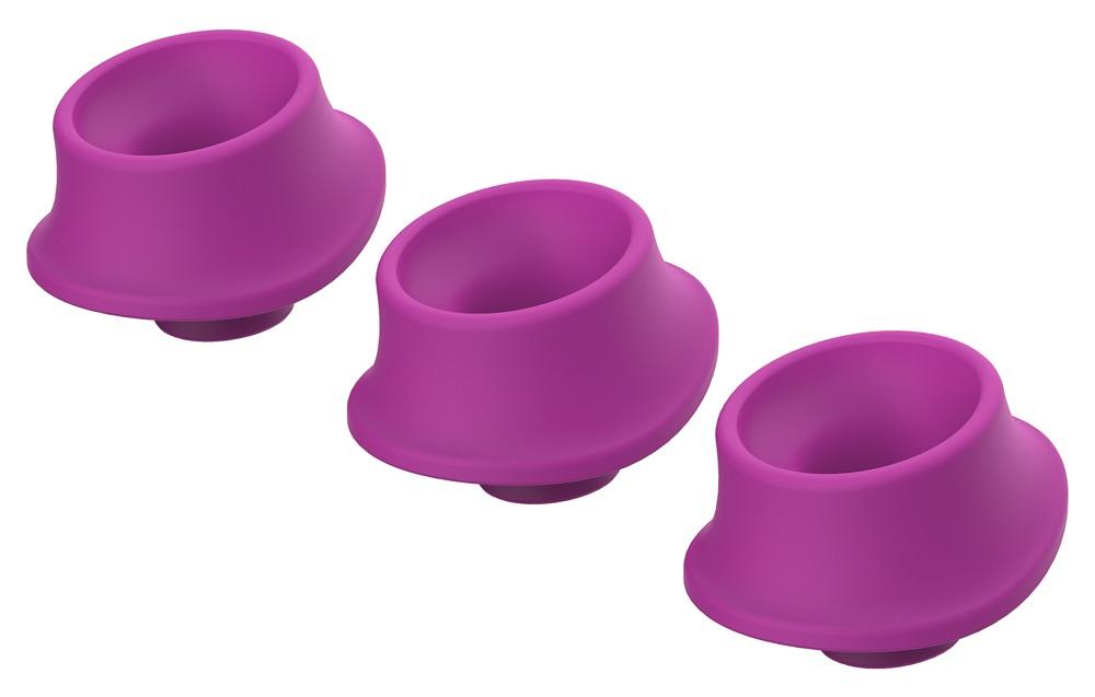 Womanizer Replacement Heads Large, Pack of 3, Purple