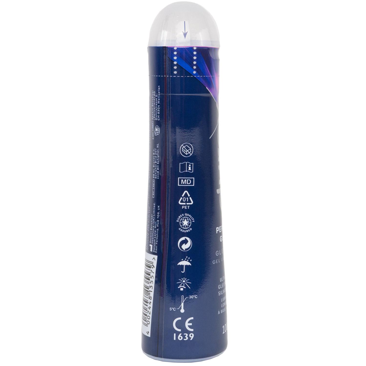 Durex Perfect Glide Lubricant, Silicone Based Anal Sex Lubricant, 100 ml (3,4 fl.oz.)