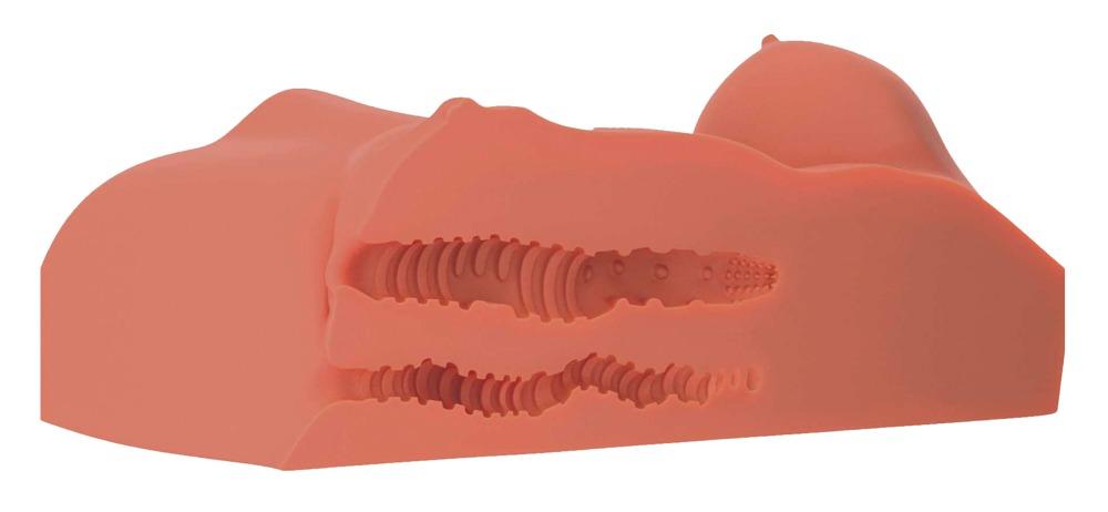 PDX Plus+ Perfect DDs Masturbator, 31 cm, Caramel