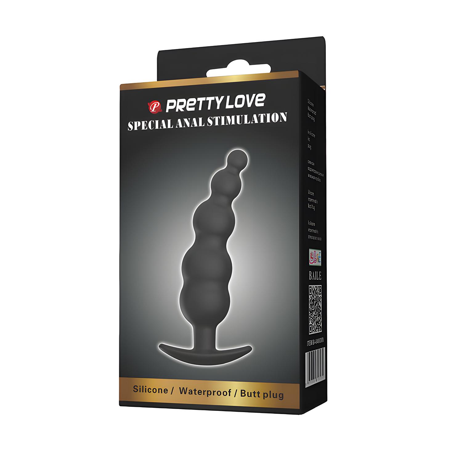 PRETTY LOVE - Special Anal Stimulation, Butt plug, silicone material ':30mm L:118mm PRETTY LOVE - Special Anal Stimulation, Butt plug, silicone material ':30mm L:118mm