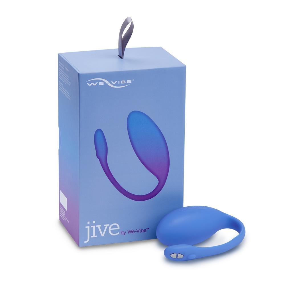 We-Vibe Jive Vibrating Egg, Blue, 9 cm